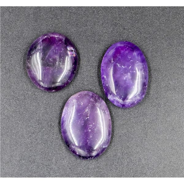 #310-NATURAL PURPLE AMETHYST GEMSTONE 49.30CT