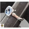 Image 1 : EC91-50 SILVER TOPAZ RING SIZE 5.5
