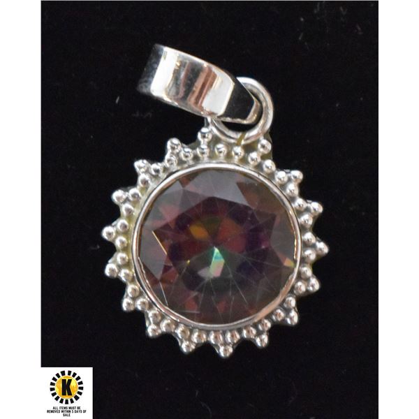 EC91-48 MYSTIC QUARTZ PENDANT