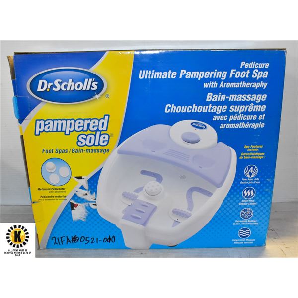 DR SCHOOL'S PEDICURE ULTIMATE FOOT SPA