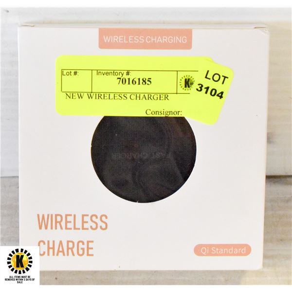 NEW WIRELESS CHARGER