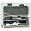 Image 1 : NEW WATERPROOF LED TORCH FLASH USB RECHARGEABLE