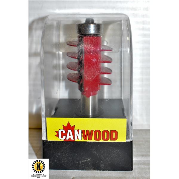 LARGE CANWOOD CARBIDE ROUTHER BIT