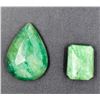 Image 1 : #214-GREEN EMERALD GEMSTONE 78.70CT