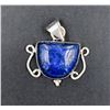 Image 1 : #19-NATURAL LAPIS LAZULI PENDANT