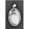 Image 1 : #7-NATURAL DENDRITIC OPAL PENDANT