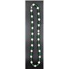 #127- FRESH WATER PEARL& GREEN EMERALD NECKLACE