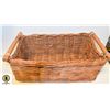 Image 1 : LARGE WICKER BASKET 14X25X10