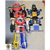 Image 1 : 3 X  2FOOT TALL TOYS ONE IS BATMAN
