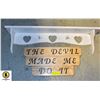 Image 1 : WOODEN SHELF & WOODEN SIGN