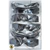 Image 1 : 6 PAIRS OF BLACK WITH CHROME MODERN SUNGLASSES