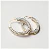 Image 1 : BZ957-37 10K CRYSTAL EARRINGS