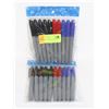 Image 1 : 2 NEW BAGS OF PERMANENT MARKERS, 10 IN EACH BAG
