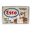 NEW ESSO THEMED METAL WALL ART