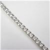 Image 1 : BZ1217-95 SILVER CZ 7.5" BRACELET