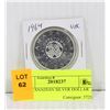 Image 1 : 1964 CANADIAN SILVER DOLLAR