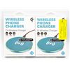 Image 1 : NEW GEM QI WIRELESS PHONE CHARGERS 2 PACK