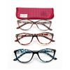 Image 1 : NEW FOSTER GRANT LADIES READING GLASSES 3 PK +2.50