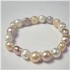Image 1 : BZ1217-72  FRESH WATER PEARL FLEXIBLE BRACELET