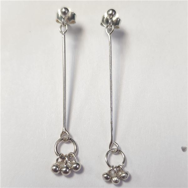 BZ1217-63 SILVER EARRINGS