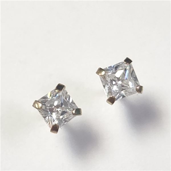 BZ1217-84 14K CZ EARRINGS