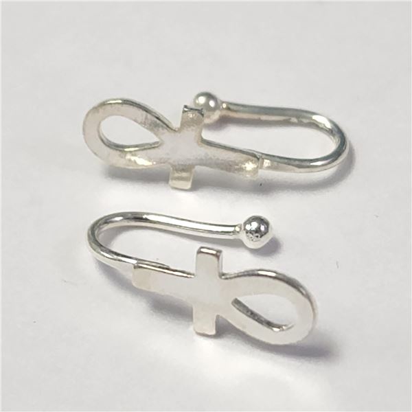 BZ1217-78 SILVER EARRINGS