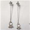 Image 1 : BZ1217-64 SILVER EARRINGS