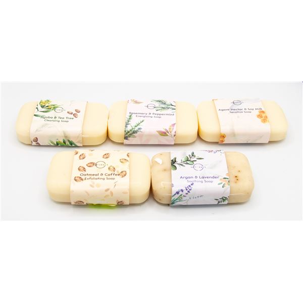 5 BARS OF NATURALS DELUXE SOAPS