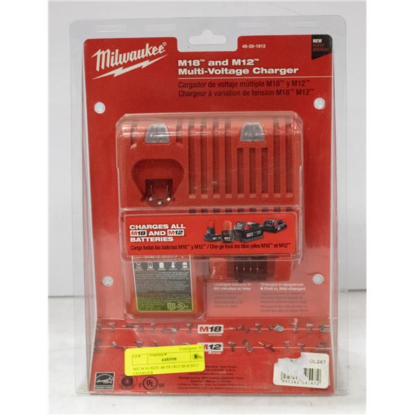 MILWAUKEE 48-59-1812 M18 M12 CHARGER