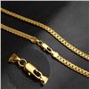 Image 1 : NEW UNISEX GOLD PLATED CHAIN