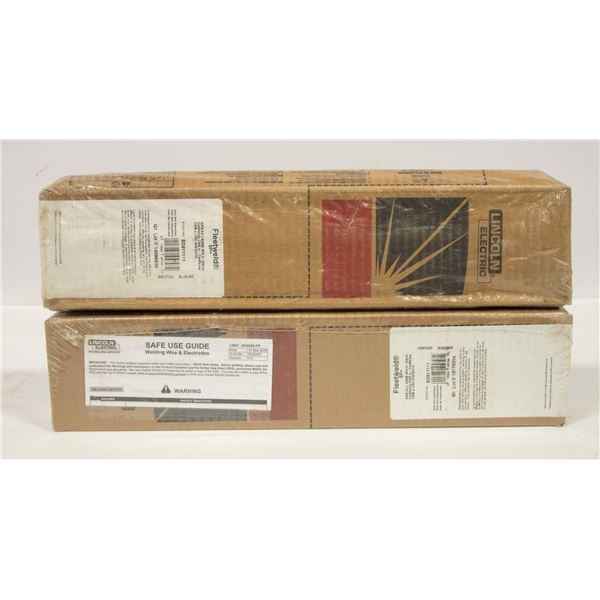 2 CASES OF FLEETWELD 5P+ E6010/E4310 5/32" X 14"