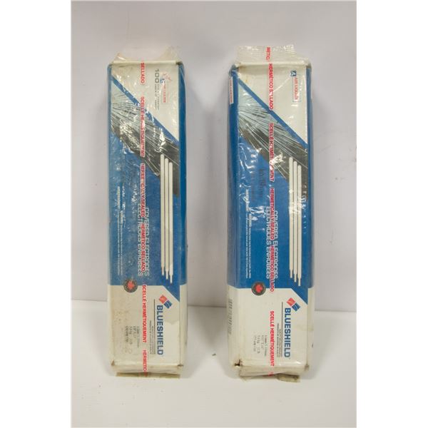 2 PACKS OF BLUESHIELD 5/32" X 14" ELECTRODES