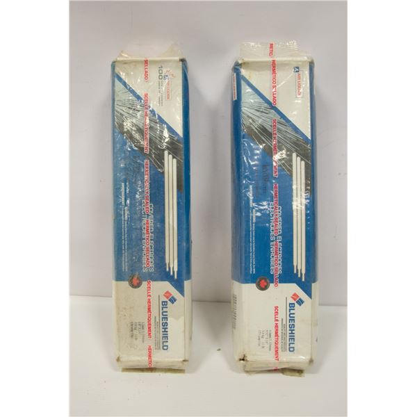 2 PACKS OF BLUESHIELD 5/32" X 14" ELECTRODES