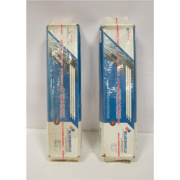 2 PACKS OF BLUESHIELD 5/32" X 14" ELECTRODES