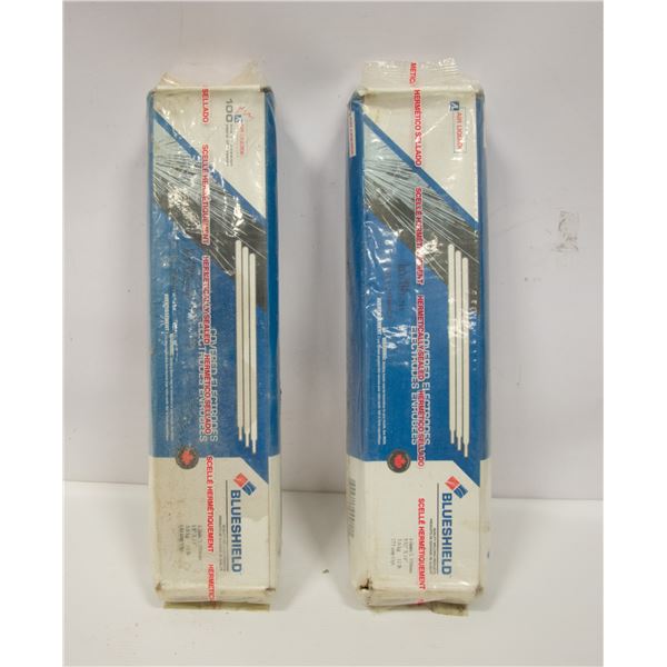 2 PACKS OF BLUESHIELD 5/32" X 14" ELECTRODES