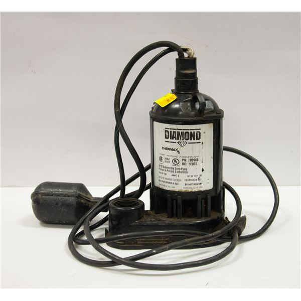 SUMP PUMP