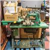 Image 1 : PALLET WITH COMMERCIAL APEX SEWING MACHINE