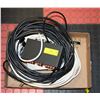 Image 1 : 2 COAX CABLES, SPLITTERS, SPEAKER SELECTOR,