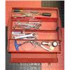 Image 1 : TOOL BOX WITH ASSORTED TOOLS