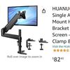 Image 1 : HUANO FULL MOTION DESK MOUNT