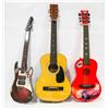 Image 1 : LOT OF 3 CHILDRENS GUITARS