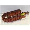 Image 1 : VIKING 54 INCH LONG GENUINE LEATHER SHOTGUN BELT