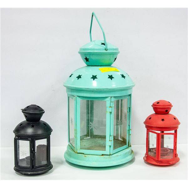 YARD LANTERN SET