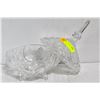 Image 1 : PIN WHEEL CRYSTAL LIDDED CANDY DISH