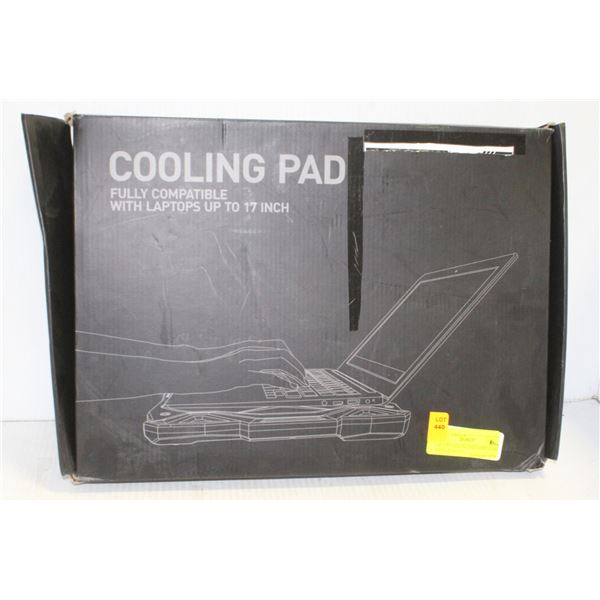 LAPTOP COOLING PAD COMPATIBLE WITH UP TO 17 