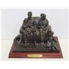 Image 1 : SUNDAY LESSONS 9 X 10 INCH BRASS STATUE