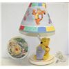 Image 1 : WINNIE THE POOH FIRST ISSUE PLATE AND LAMP