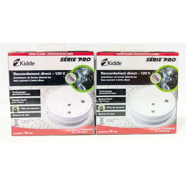 SEALED (2) KIDDE SMOKE PRO