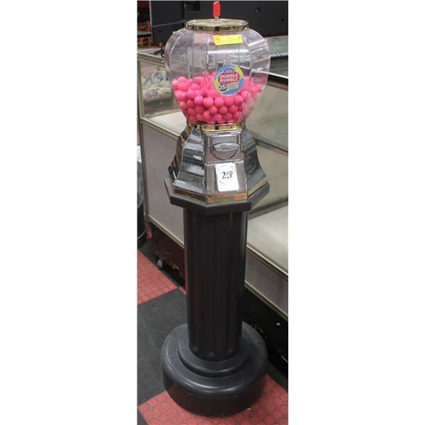 DOUBLE BUBBLE BUBBLEGUM MACHINE 53" TALL