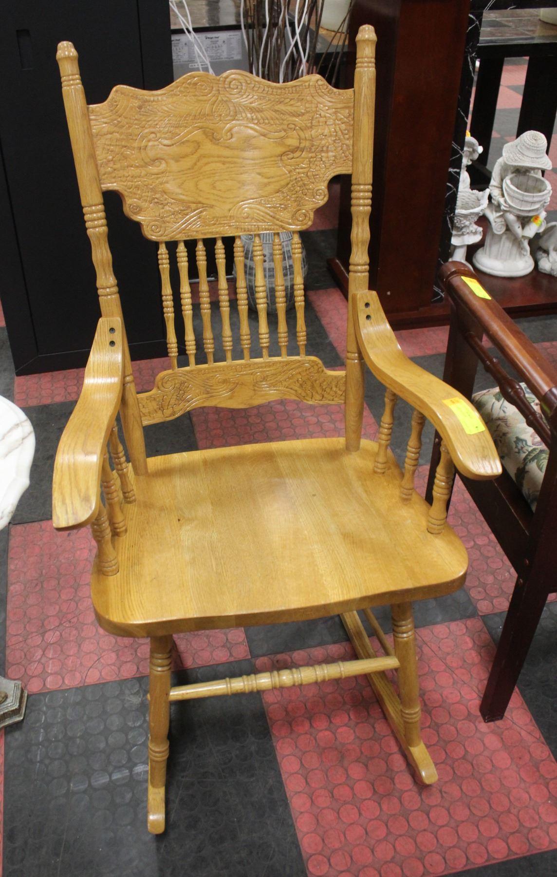 SOLID WOODEN ROCKER